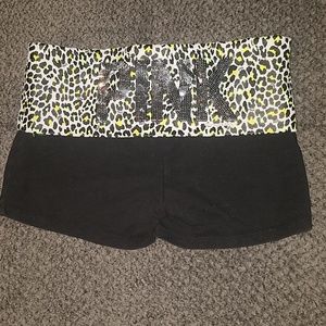 PINK Victoria's Secret Yoga shorts! NWOT! Small